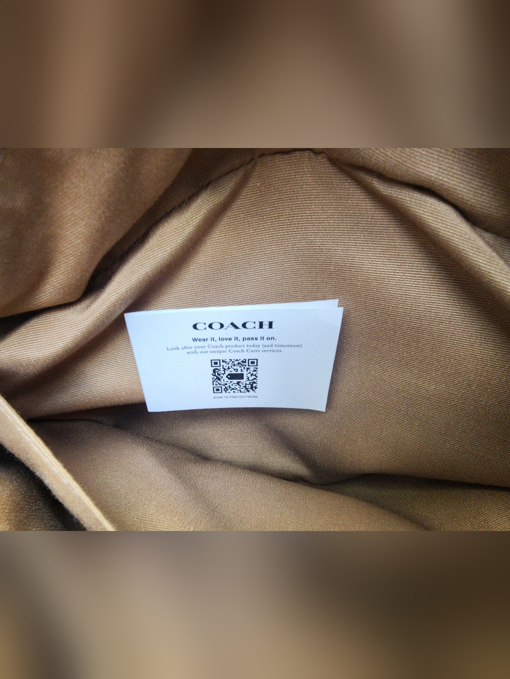 ✨️NWOT✨️ Coach Warren Belt Bag, Chalk & Brown, 2022, $378 MSRP - Picture 11 of 11